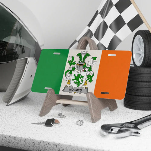 Personalized Irish Crest License Plate