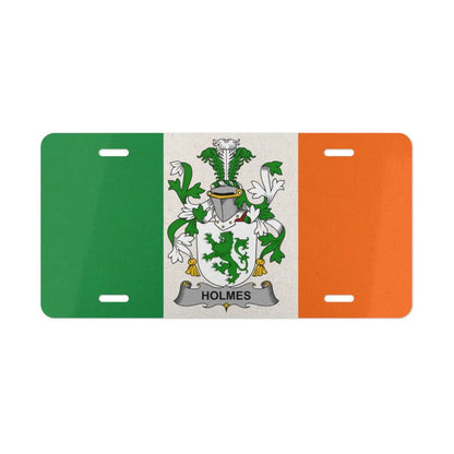 Irish Family Crest Design License Plate