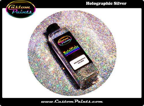 Holographic Metal Flake - Silver
