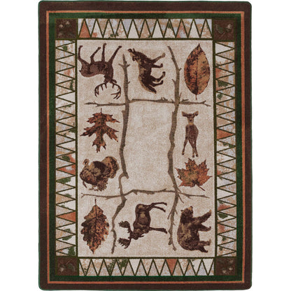 Image of an area rug, Homeland - Forest