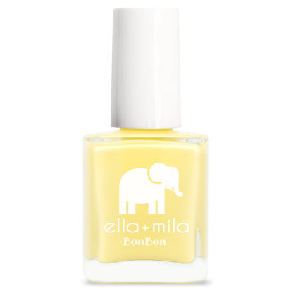 Hooray of Sunshine sunshine yellow nail polish bottle – ella+mila BonBon