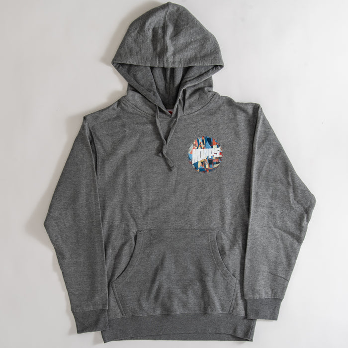 Hopps - Abstract Sun Logo Hoodie (Heather Grey) *SALE