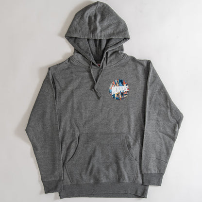 Hopps - Abstract Sun Logo Hoodie (Heather Grey) *SALE