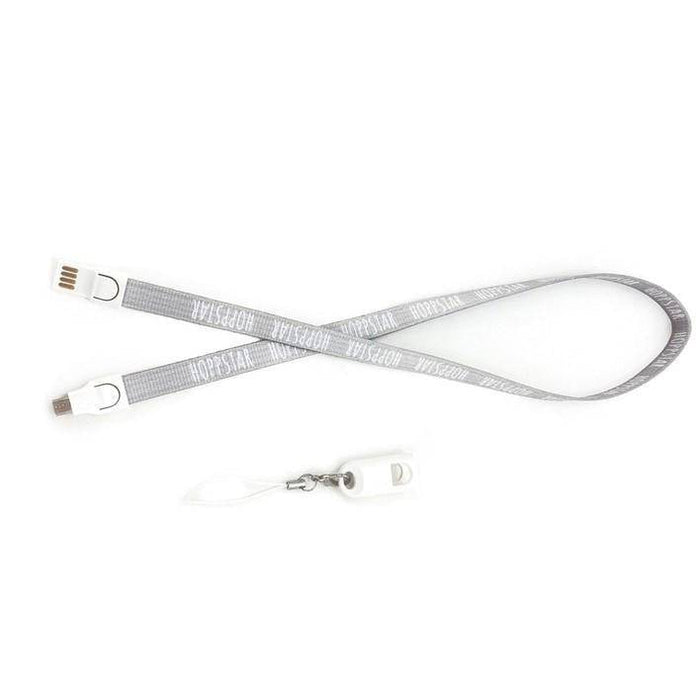 Hoppstar 2-in-1 Kamera-Lanyard Stone mit integriertem Micro-USB-Kabel