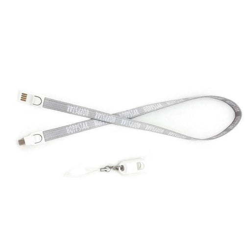 Hoppstar 2-in-1 Kamera-Lanyard Stone mit integriertem Micro-USB-Kabel