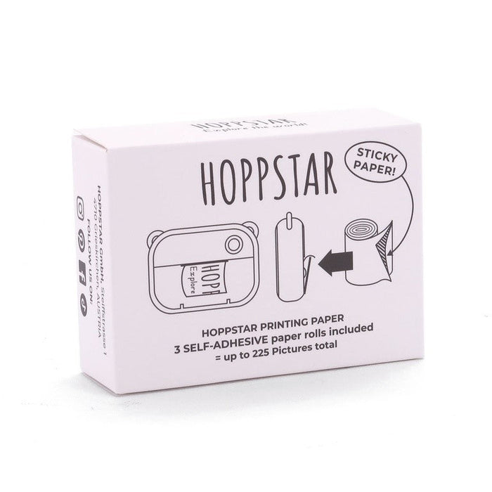 Hoppstar selbstklebendes Thermopapier im 3er-Nachfüllpack