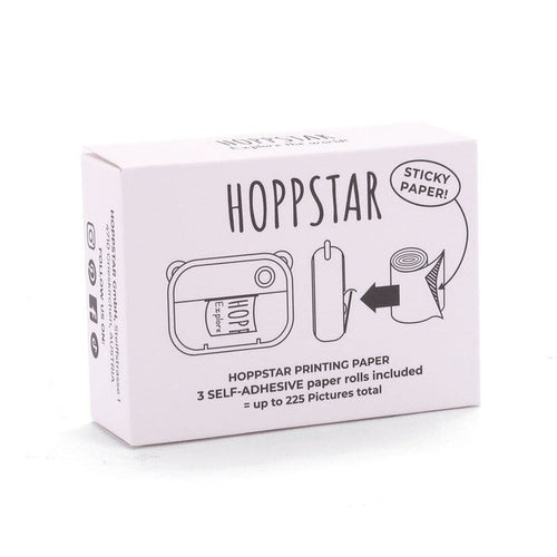 Hoppstar selbstklebendes Thermopapier im 3er-Nachfüllpack