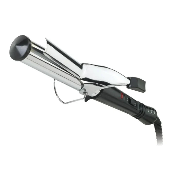 Hot & Hotter Electric Curling Iron 1 1/4 Inch, 1 Count, Silver