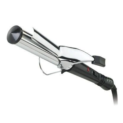 Hot & Hotter Electric Curling Iron 1 1/4 Inch, 1 Count, Silver