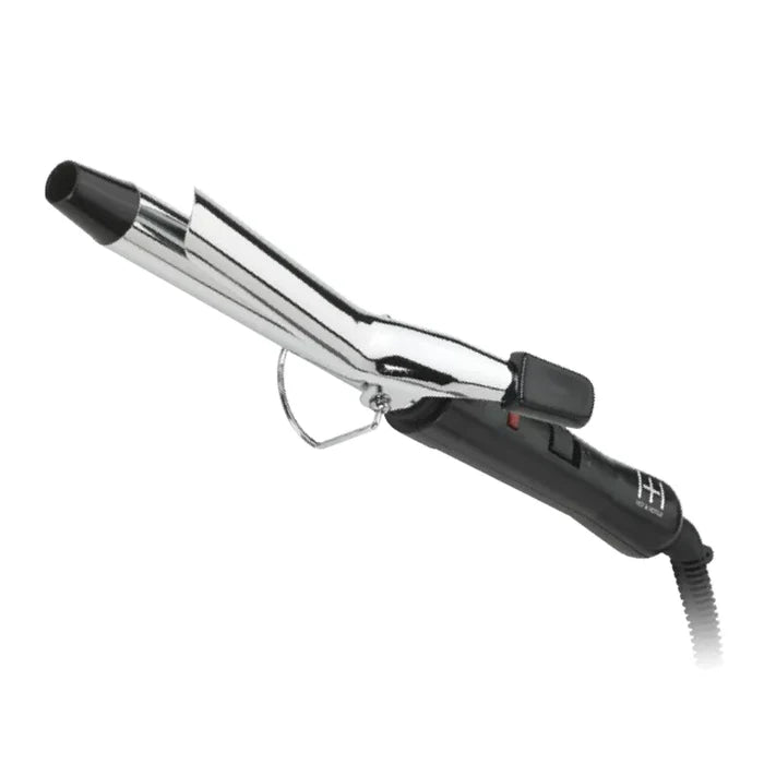 Hot & Hotter Electric Curling Iron 3/4 Inch, 1 Count, Silver