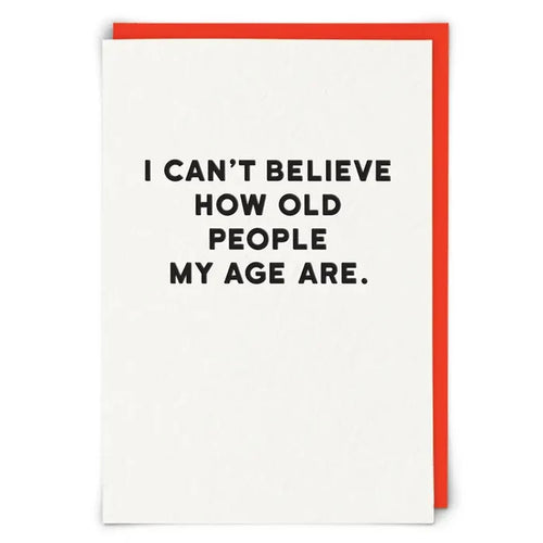 How Old Card