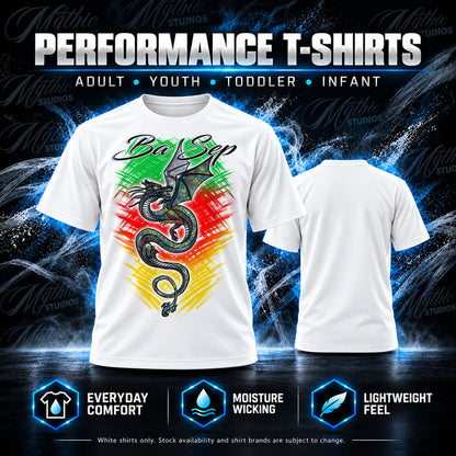 Personalized Chinese Dragon T-Shirt by Mythic Airbrush, additional product image 2