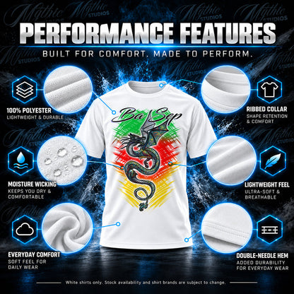 Personalized Chinese Dragon T-Shirt by Mythic Airbrush, additional product image 3