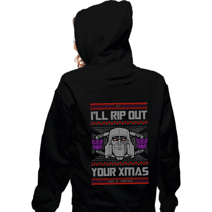 Zippered Hoodies, Unisex / Small / Black