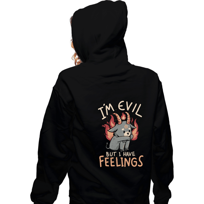 Zippered Hoodies, Unisex / Small / Black