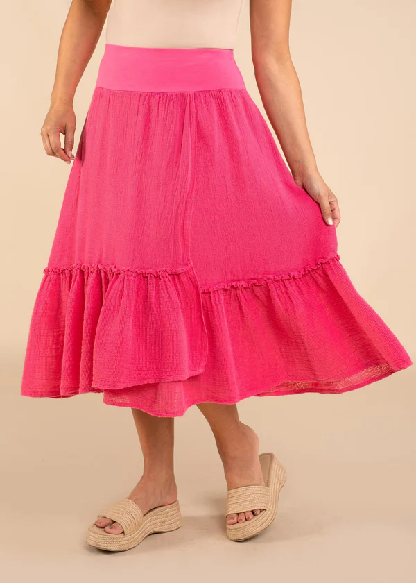 Imagine Lisa Skirt Raspberry