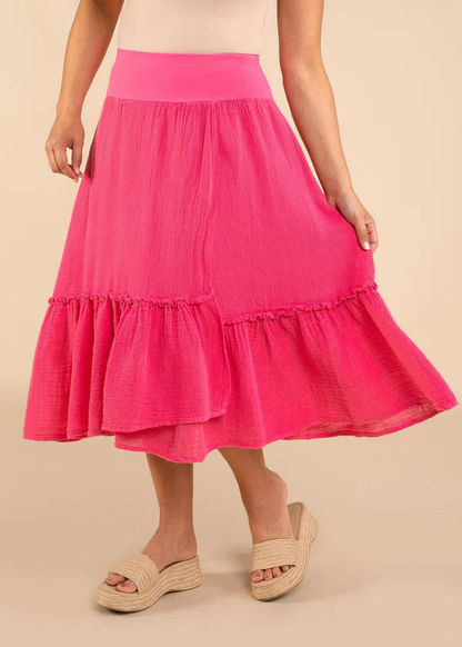 Imagine Lisa Skirt Raspberry