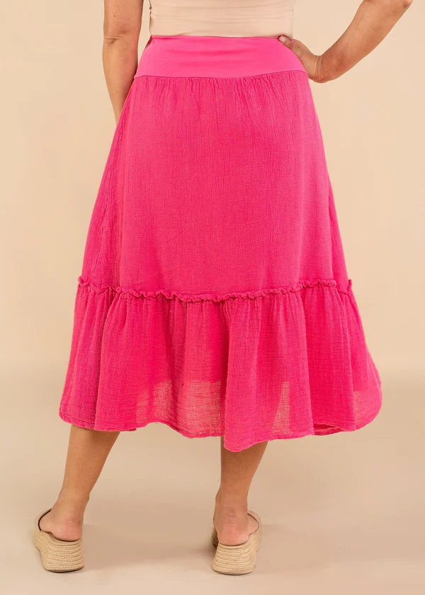 Imagine Lisa Skirt Raspberry