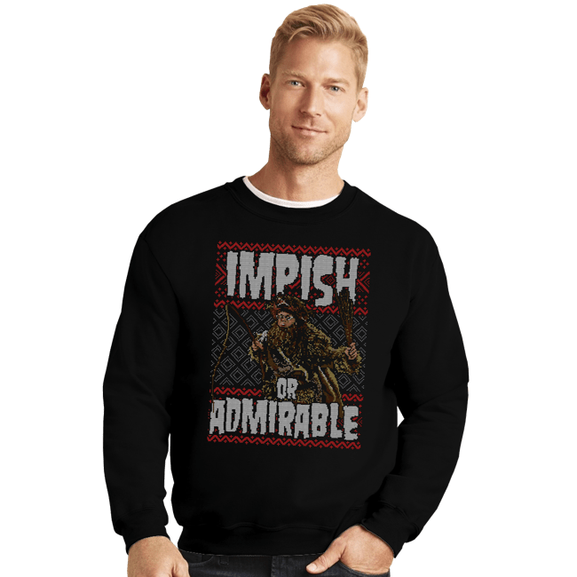 Crewneck Sweater, Unisex / Small / Black