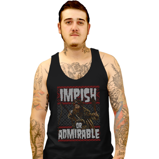 Tank Top, Unisex / Small / Black