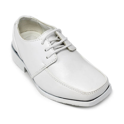 Infant Lace-Up Loafers- White