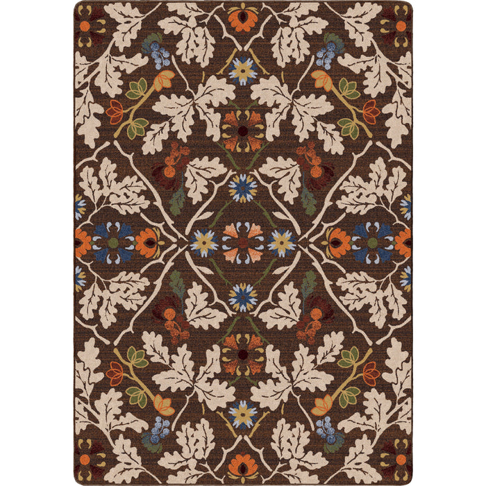 Image of an area rug, Infinity Oak - Brown