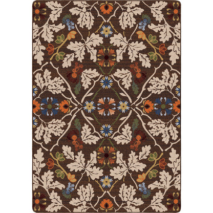 Image of an area rug, Infinity Oak - Brown
