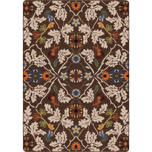 Image of an area rug, Infinity Oak - Brown