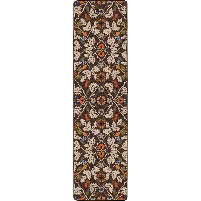 Image of an area rug, Infinity Oak - Brown