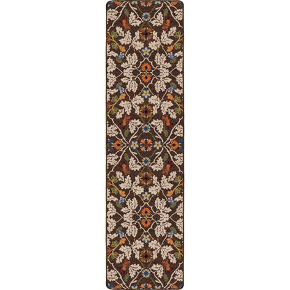 Image of an area rug, Infinity Oak - Brown