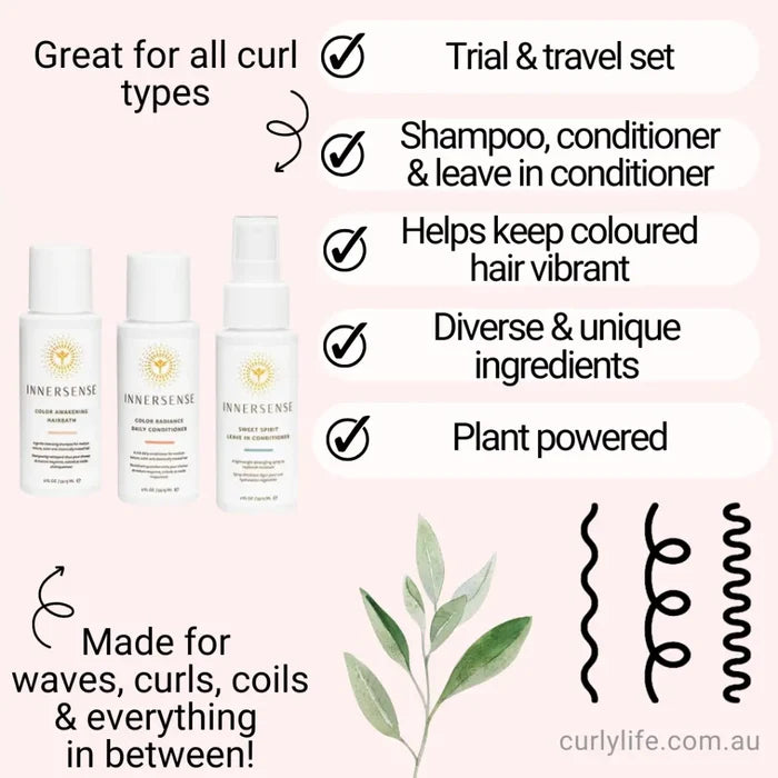 Innersense Organic Beauty Colour Travel Trio