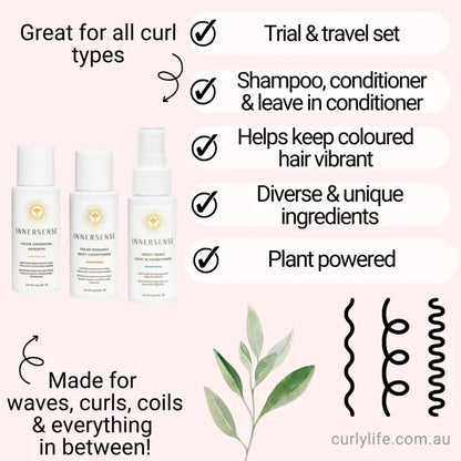 Innersense Organic Beauty Colour Travel Trio
