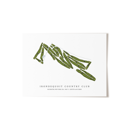 Irondequoit Country Club | Golf Course Print | Unframed