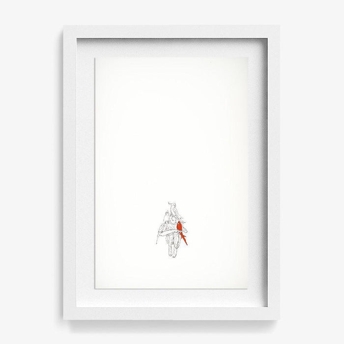 It's Hard Learning to See You II , Work on Paper by It's Hard Learning to See You II Tappan