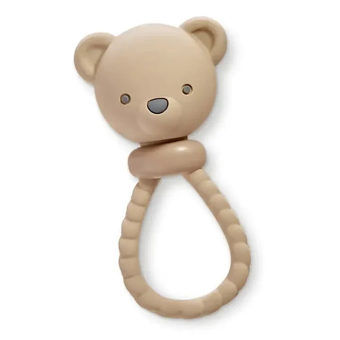 Itzy Ritzy Bear Sweetie Rattle Silicone Teether