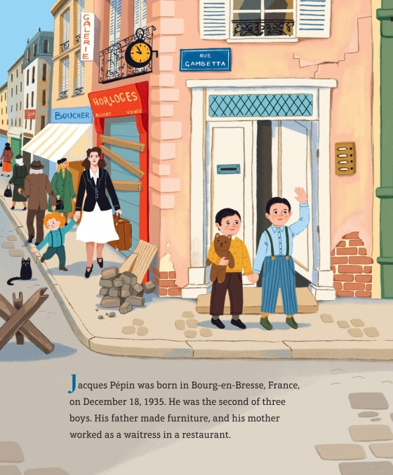 Jacques Pépin: A Little Golden Book Biography