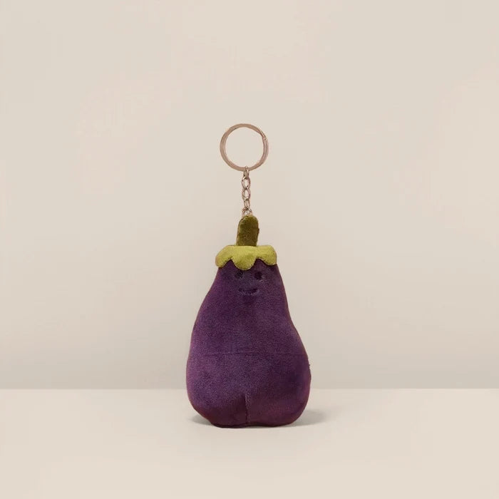 Eggplant-Beaded Chain Style