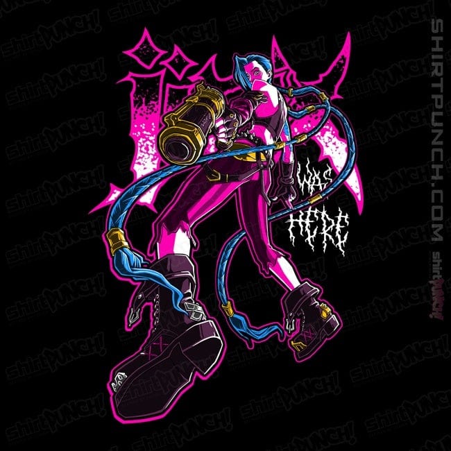 Daily_Deal_Shirts Magnets / 3"x3" / Black Jinx Metal