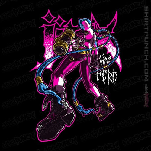 Daily_Deal_Shirts Magnets / 3"x3" / Black Jinx Metal