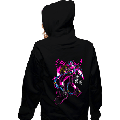 Zippered Hoodies, Unisex / Small / Black