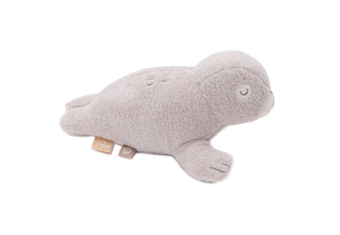 Jollein Aktivitätsspielzeug Robbe Deepsea 22 cm mit Knisterelement und Glöckchen
