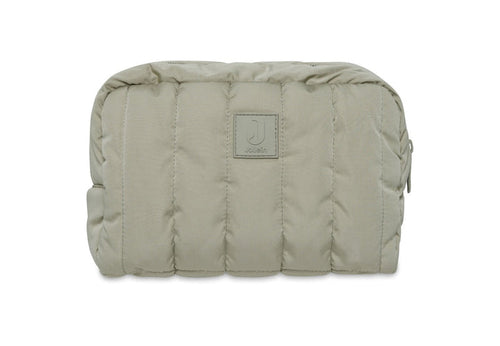 Jollein Kosmetiktasche Puffed Olive Green 21 × 14 cm