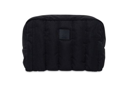 Jollein Kosmetiktasche Puffed Schwarz 21 × 14 cm