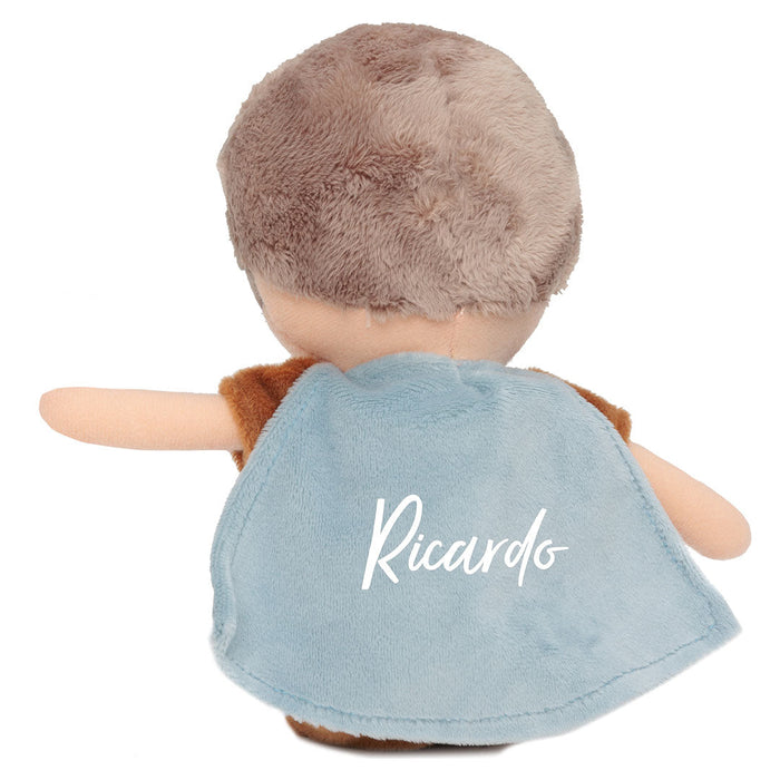 Jollein Kuschelpuppe Superheld Dave mit Umhang und Augenmaske