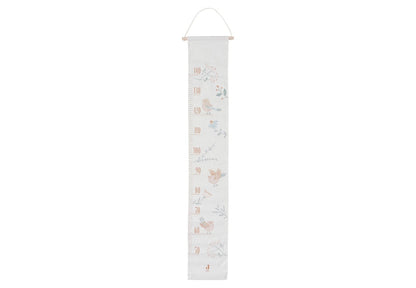 Jollein Messlatte Lovely Birds 120 cm mit Vogelmotiven