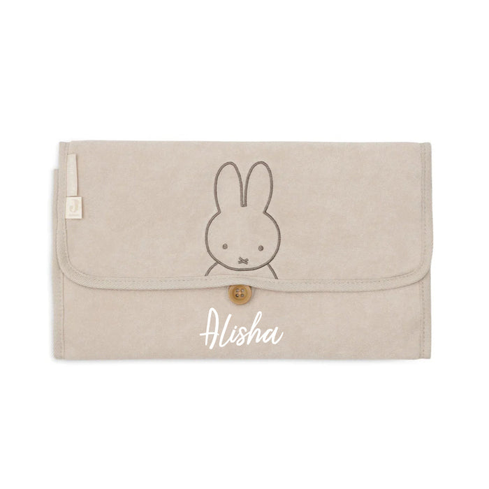 Jollein Miffy Wickelunterlage Frottee Nougat 70 × 71 cm