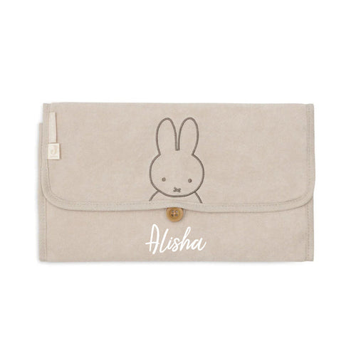 Jollein Miffy Wickelunterlage Frottee Nougat 70 × 71 cm