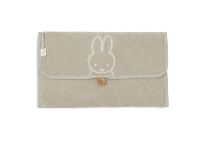 Jollein Miffy Wickelunterlage Olive Green – gefaltete Produktansicht