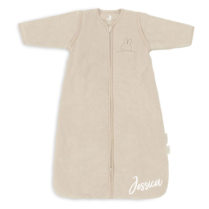 Jollein Sleepy Miffy Schlafsack Nougat 70 cm mit abnehmbaren Ärmeln