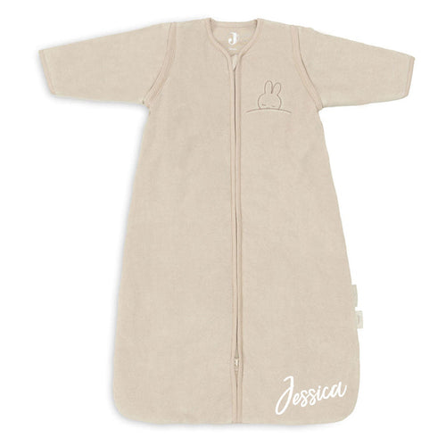 Jollein Sleepy Miffy Schlafsack Nougat 70 cm mit abnehmbaren Ärmeln